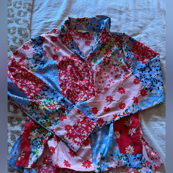 TOPSHOP patchwork pajamas set - Picture 8 of 10